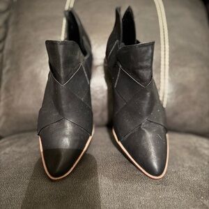 Sonoma Sz 9M Black Leather Look Shoes VGUC😊😊